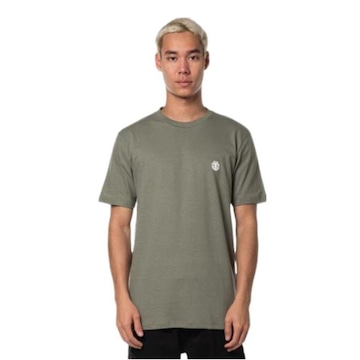 Camiseta Element Basic Crew Color Militar - Masculina