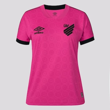 Camisa do Athletico Paranaense Outubro 2023 Umbro - Feminina