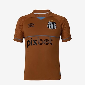 Camisa de Goleiro do Santos Oficial 2023 Umbro - Masculina