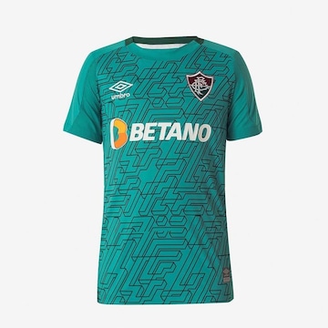 Camisa de Goleiro do Fluminense Of. 2022 Umbro - Infantil