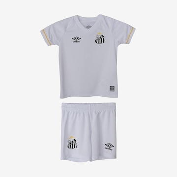 Uniforme do Santos I 2023 Oficial Umbro - Infantil