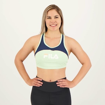 Top Fitness Fila Letter Fit - Feminino