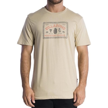 Camiseta Billabong Hand Shaped Sm24 - Masculina