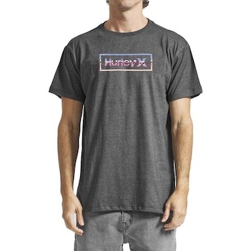 Camiseta Hurley Chrome Sm24 - Masculina