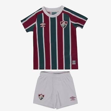 Uniforme do Fluminense I 2022 Clube Umbro - Infantil