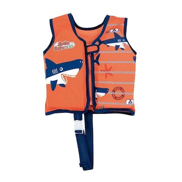 Colete Regata Mor Espuma Shark Piscina +3 30Kg M/G - Infantil