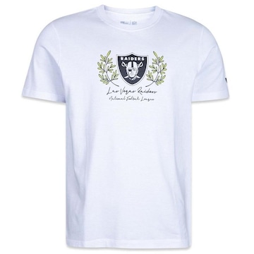 Camiseta New Era Las Vegas Raiders NFL Rooted Nature - Masculina