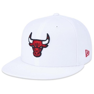 Boné Aba Curva New Era 5950 Core Nba Chicago Bulls - Fechado - Adulto