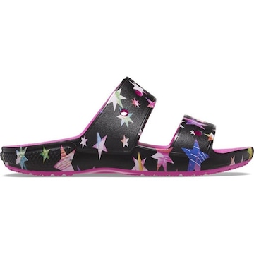 Sandália Crocs Classic Star Print Sandal K - Infantil