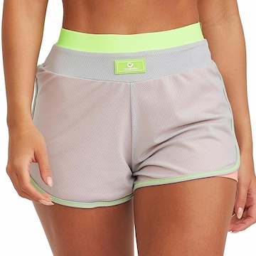 Mini Shorts Cajubrasil Duplo com Elástico - Feminino