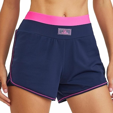 Mini Shorts Cajubrasil Duplo com Elástico - Feminino