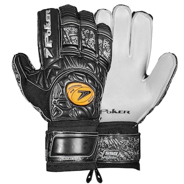 Luvas de Goleiro Poker Profissional Firmness 4 - Adulto