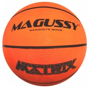 Bola de Basquete Mirim Magussy Matrix Tamanho 5 - Infantil