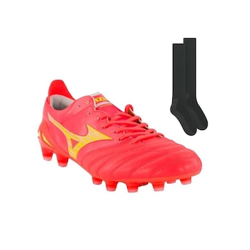 Chuteira de Campo Mizuno Morelia Neo Iv Japan + Meião - Adulto