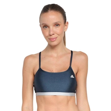 Top Fitness com Bojo adidas Latin Fit Colorblock - Feminino