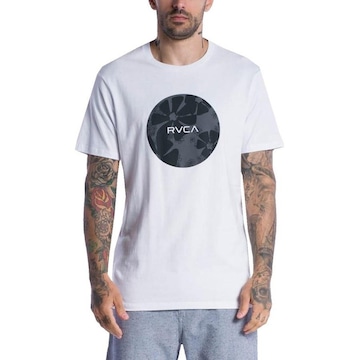 Camiseta Rvca Motors Flower - Masculina