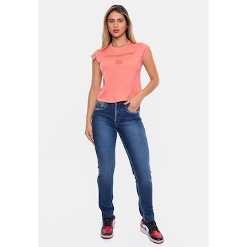 Camiseta Ecko Estampada - Feminina