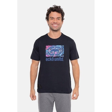 Camiseta Ecko Estampada - Masculina