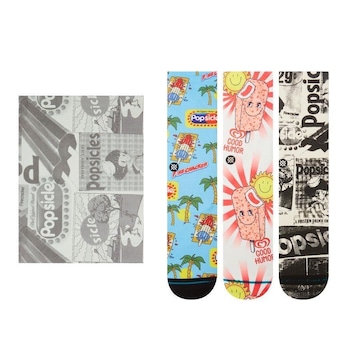 Meia Cano Alto Stance Collab Good Humor Box Set Multicolorida - Adulto