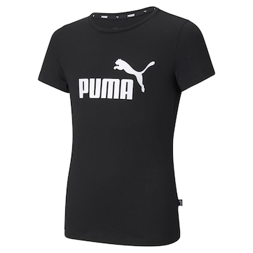 Camiseta Puma Essentials Logo - Infantil