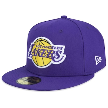 Boné Aba Reta New Era 59Fifty Fitted Nba Los Angeles Lakers - Fechado - Adulto