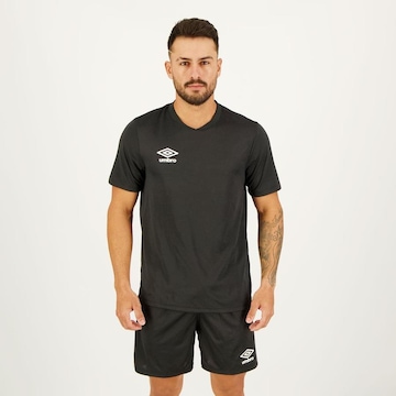 Kit Uniforme de Futebol Umbro Striker Premium: Calção + Camisa - Masculino