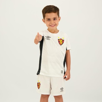 Kit Uniforme do Sport Recife II 2022 Umbro: Camisa + Calção - Infantil