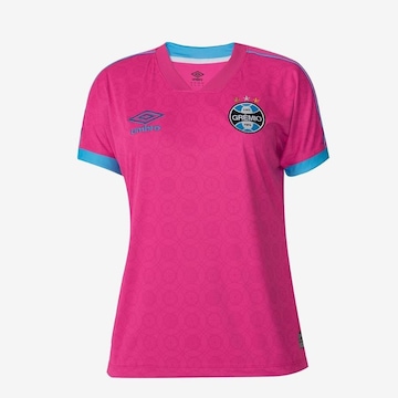 Camisa do Grêmio Outubro Rosa 2023 Umbro - Feminina