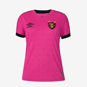 Camisa do Sport Outubro Rosa 2023 Umbro - Feminina