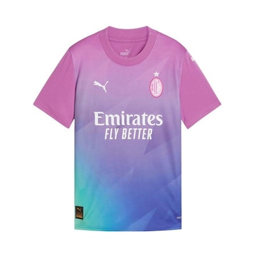 Camisa Ac Milan 23/24 Third Puma - Infantil