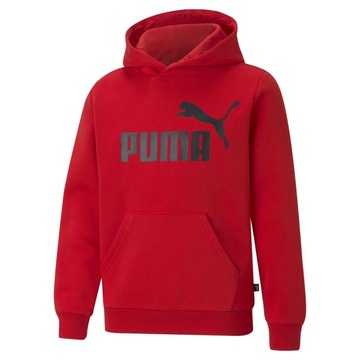 Blusão de Moletom com Capuz Puma Essentials Big Logo Fleece - Infantil