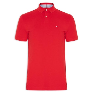 Camisa Polo Tommy Hilfiger Stretch Fit - Masculina