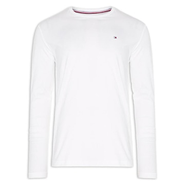 Camiseta Tommy Hilfiger Stretch Slim Fit Long Sleeve - Masculina