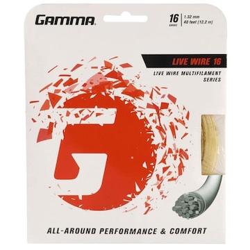 Corda Gamma Live Wire 16L 1.32mm Champanhe