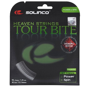 Corda Solinco Tour Bite Diamond Rough 16L 1.25mm Set Individual