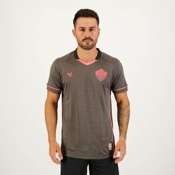 Camisa do Vitória 2023 Outubro Rosa Volt - Masculina