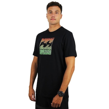 Camiseta Billabong Crayon Wave II - Masculina