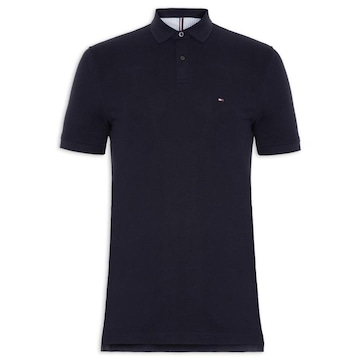 Camisa Polo Tommy Hilfiger Stretch Regular Fit - Masculina