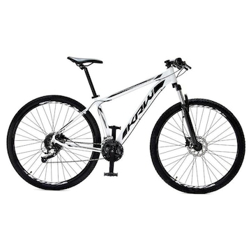 Bicicleta Aro 29 Krw Alumínio - Freio Hidráulico Suspensão Dianteira Mountain Bike S2 - 24 Velocidades - Adulto