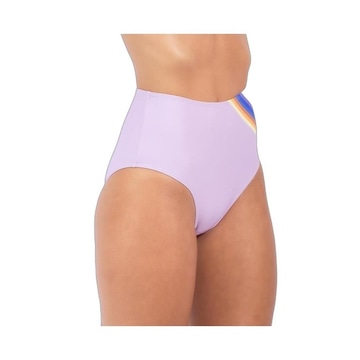 Calcinha Biquíni Rip Curl Sunrise Stripe High - Feminina