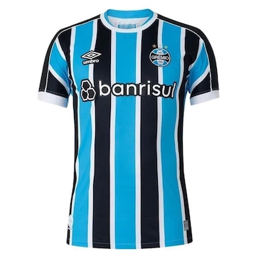 Camisa do Grêmio Umbro 2023 Home Listrada Umbro - Masculina