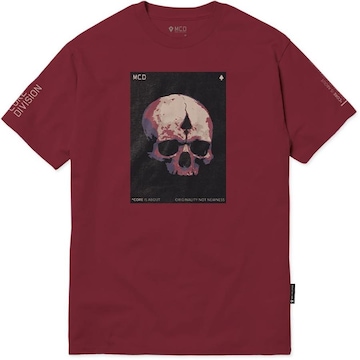 Camiseta Mcd Calavera Originality Sm24 - Masculina