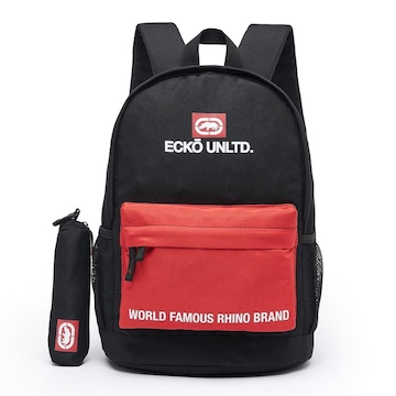 Mochila Ecko Reforçada - 17 Litros + Estojo