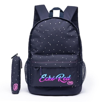 Mochila Ecko Reforçada - 17 Litros + Estojo