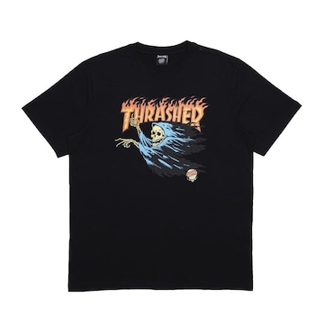 Camiseta Santa Cruz Thrasher Obrien Reaper Ss Oversize - Masculina