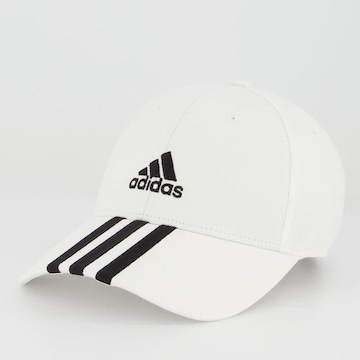 Boné Aba Curva adidas Baseball 3 Listras - Strapback - Adulto