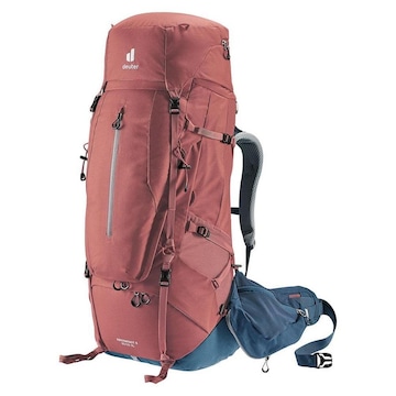 Mochila Cargueira Aircontact X Deuter Trekking 2023 SL - 60+15 Litros