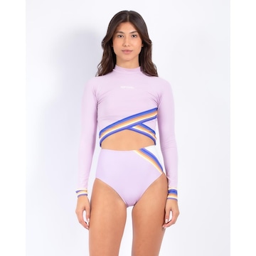 Top Biquíni Rip Curl Sunrise Striped - Feminino