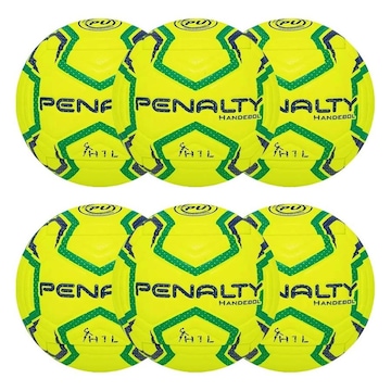 Kit Bolas de Handebol Penalty H1L Ultra Fusion - 6 Unidades