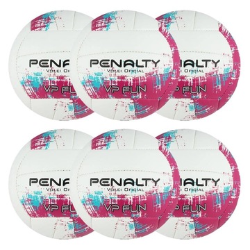 Kit Bolas Vôlei Penalty Vp Fun Xxi com 6 Unidades